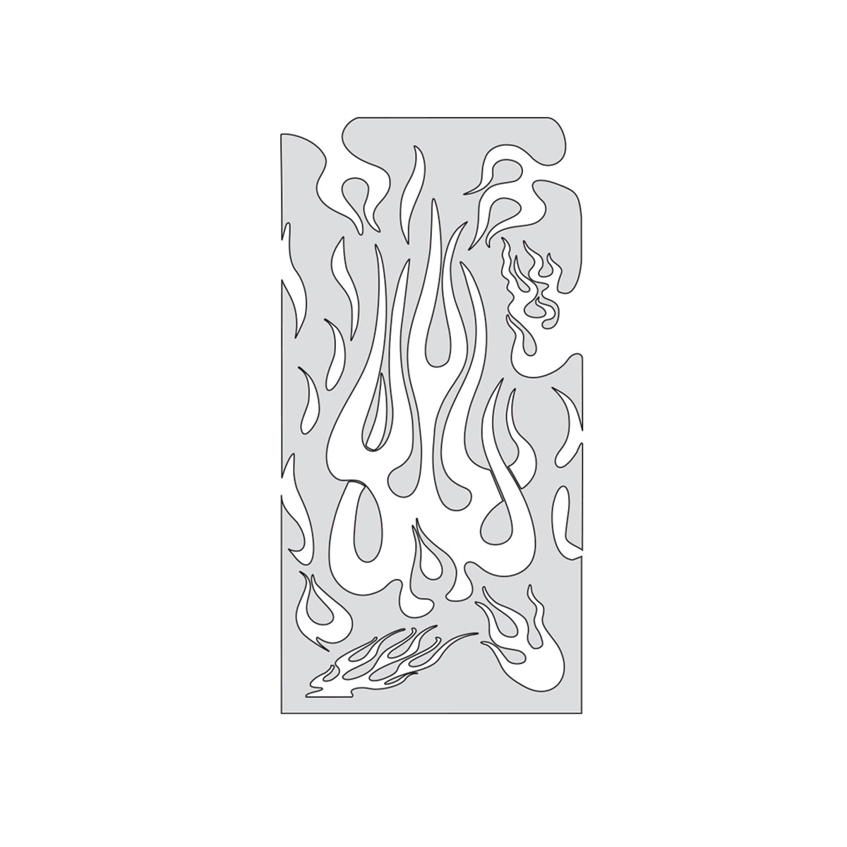 FH.FM1 - Flame Master 1 Freehand Airbrush Template