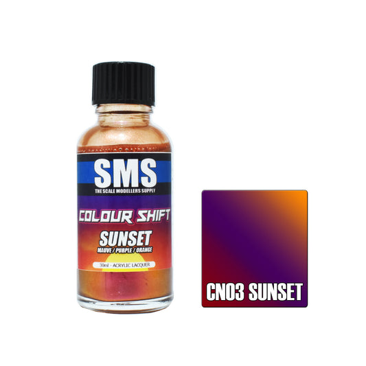 CN03 - Colour Shift SUNSET (MAUVE/PURPLE/ORANGE) - 30ml