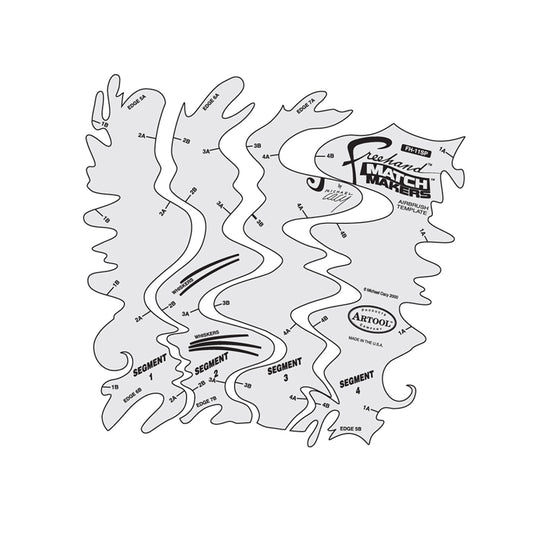 FH.11 - Matchmakers Freehand Airbrush Template