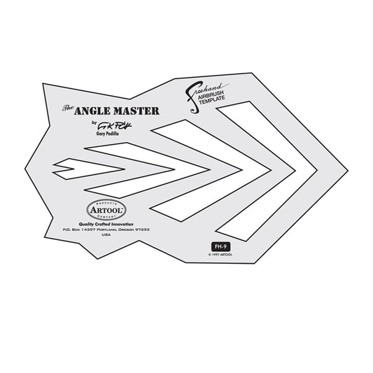 FH.9 - Angle Master Freehand Airbrush Template