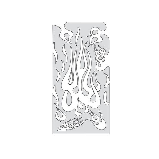 FH.FM1 - Flame Master 1 Freehand Airbrush Template
