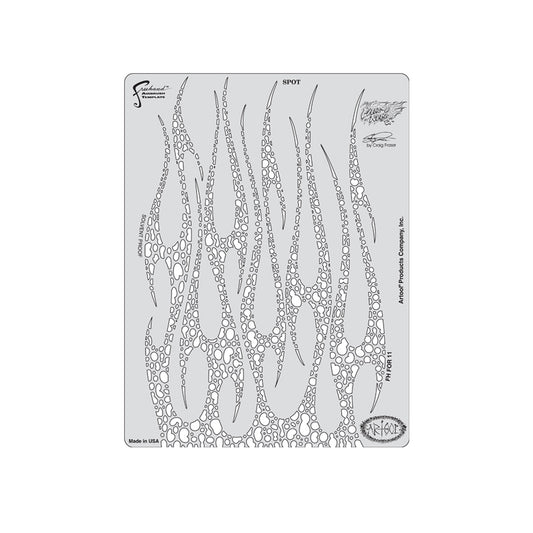 FH.FOR11 - Spot Flame O-Rama 2 Airbrush Template