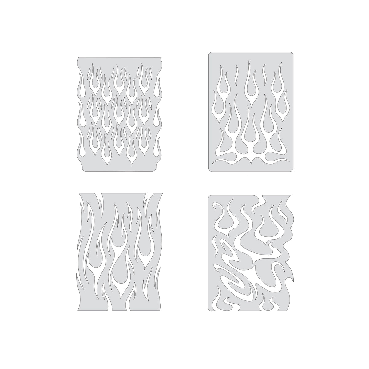 FH.FOR5MS - Flame O-Rama 2 Mini Series Airbrush Template