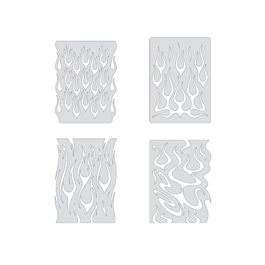 FH.FOR5MS - Flame O-Rama 2 Mini Series Airbrush Template