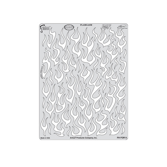 FH.FOR9 - Flamgasm Flame O-Rama 2 Airbrush Template