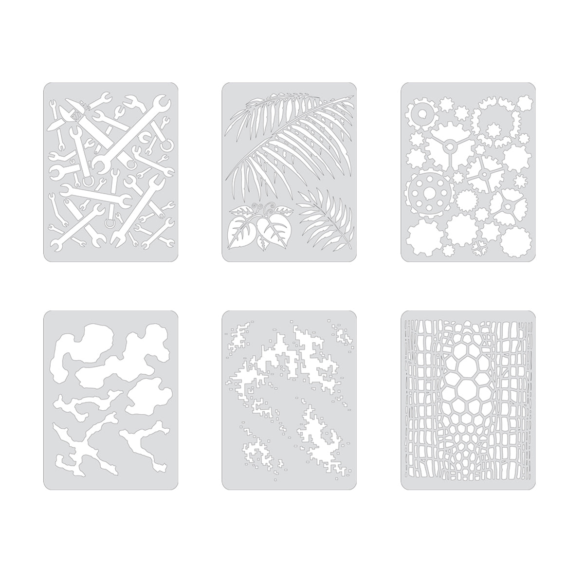 FH.FX428MS - Kustom FX4 Mini Series Airbrush Template